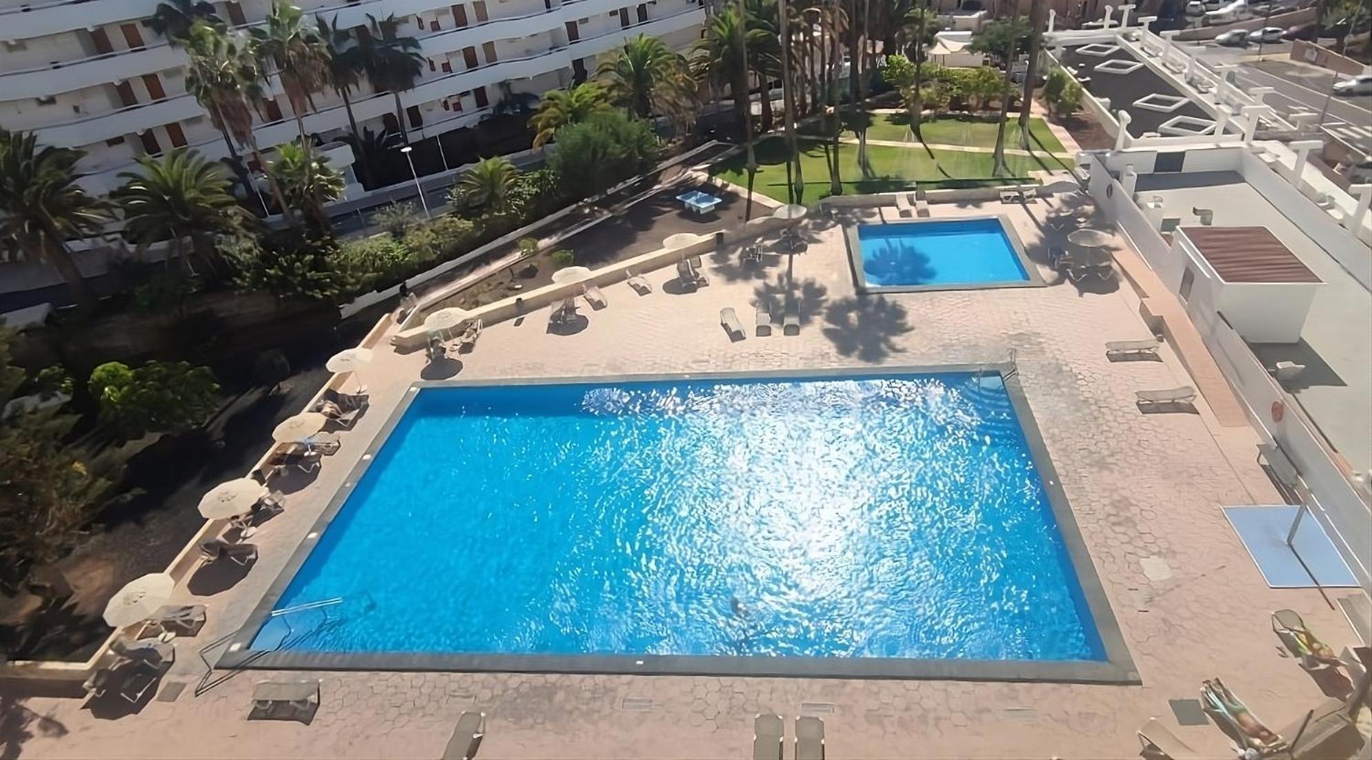 Blanco&Azul - Comfortable Ocean View Apartment Next To The Beach Плая де лас Америкас Екстериор снимка