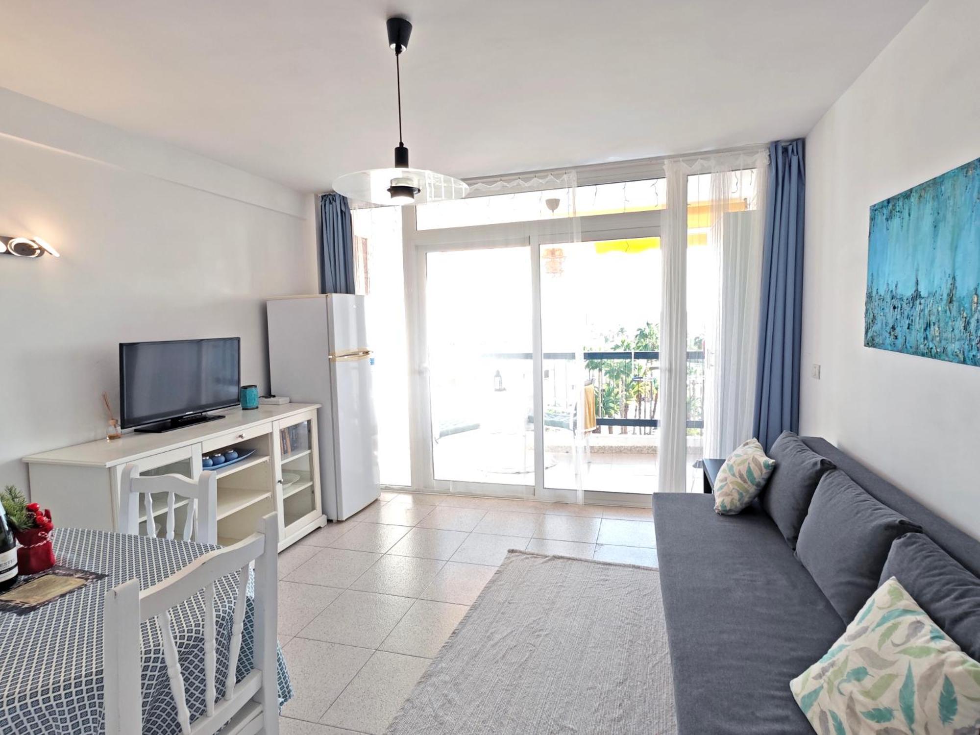 Blanco&Azul - Comfortable Ocean View Apartment Next To The Beach Плая де лас Америкас Екстериор снимка